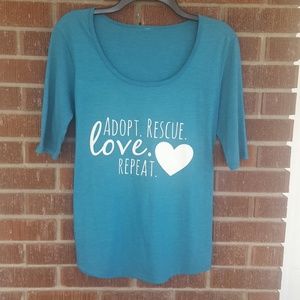 Mad Dog Adopt/Rescue Graphic Tee